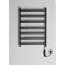 Sapho Elias Grzejnik elektryczny suszarka 73x49 cm czarny mat EB550 - zdjęcie 4
