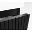 Sapho Filena Szafka podumywalkowa 118x43x51,5 cm czarny mat strip FID1212BS - zdjęcie 5