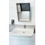 Sapho Handicap Lustro uchylne 60x40 cm stal nierdzewna polerowana XH007 - zdjęcie 2