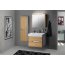 Sapho Mediena Szafka podumywalkowa 76x49x51 cm biały mat/dąb natural MD082 - zdjęcie 5
