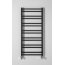 Sapho Metro Dos Grzejnik łazienkowy 110x50 cm czarny mat IR432TB - zdjęcie 4