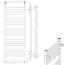 Sapho Metro Grzejnik łazienkowy 151x60 cm czarny mat IR420TB - zdjęcie 3