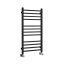 Sapho Metro Grzejnik łazienkowy 89x45 cm czarny mat IR400TB - zdjęcie 1