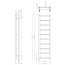 Sapho Metro Light Grzejnik łazienkowy 114x30 cm czarny mat IR444TB - zdjęcie 3