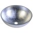 Sapho Murano Argento Umywalka nablatowa 40 cm szklana srebrna AL5318-52 - zdjęcie 1