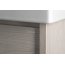 Sapho Nirona 70 Zestaw szafka podumywalkowa 67x43x51,5 cm + umywalka meblowa 70x45 cm + lustro z oświetleniem LED 80x60 cm dąb Mocca/biały KSET-020 - zdjęcie 12