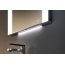 Sapho Nirona 70 Zestaw szafka podumywalkowa 67x43x51,5 cm + umywalka meblowa 70x45 cm + lustro z oświetleniem LED 80x60 cm dąb Mocca/biały KSET-020 - zdjęcie 10