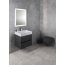 Sapho Odetta Szafka podumywalkowa 57x43,5x50 cm antracyt mat DT060-3434 - zdjęcie 2