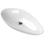 Sapho Ovali Umywalka nablatowa 74x38,5 cm biała TU0713 - zdjęcie 2
