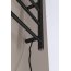 Sapho Redondo Grzejnik elektryczny suszarka 116x63 cm czarny mat ER230BV - zdjęcie 4