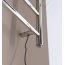 Sapho Redondo Grzejnik elektryczny suszarka 116x63 cm stal nierdzewna polerowana ER230V - zdjęcie 4
