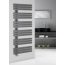 Sapho Silvana Grzejnik 150x60 cm srebro metaliczne IR155 - zdjęcie 4
