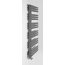 Sapho Silvana Grzejnik 150x60 cm srebro metaliczne IR155 - zdjęcie 6
