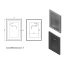 Sapho Sitia Zestaw Szafka podumywalkowa 75,6x44,1x50 cm + umywalka meblowa 80,5x46 cm + bateria umywalkowa + lustro z oświetleniem LED 80x60 cm + słupek boczny 35x31,9x172 cm biały mat/chrom KSET-033 - zdjęcie 7