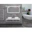 Sapho SKA Rockstone Blat do konsoli 60,6x46,3 cm biały mat SKA600-0101 - zdjęcie 3