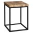 Sapho SKA Taboret 41,2x31 cm czarny mat/dąb SKA190 - zdjęcie 1