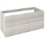 Sapho Treos Szafka podumywalkowa 110x50,5x53 cm z wycięciem na syfon dąb Polar TS110-1010 - zdjęcie 1