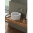 Scarabeo Bucket Umywalka nablatowa 35x22 cm, biała 8808 - zdjęcie 2