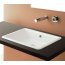 Scarabeo Gaia-Tech-Miky Umywalka wpuszczana w blat 56x39,5x15,5 cm, biała 8032 - zdjęcie 1