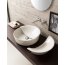 Scarabeo Mizu Pokrywa do umywalki 45 cm, biała 9009 - zdjęcie 1
