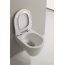 Scarabeo Moon Zestaw Toaleta WC 50,5x36 cm bez kołnierza + deska wolnoopadająca lava 5520CL37+5530B37 - zdjęcie 2