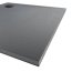 Schedpol Libra Anthracite Stone Brodzik półokrągły 80x80 cm antracytowy 3SP.L1O-8080/A/ST - zdjęcie 2