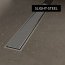 Schedpol Schedline Slight Line (S1) Brodzik podpłytkowy prostokątny 180x90x5 cm Slight-Steel 10ST.1S2-90180 - zdjęcie 2