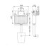 Schell Podtynkowa spłuczka zbiornikowa do WC Schell Montus C 120 n 48,8x12,6x53 do 74,5 cm, biała 030730099 - zdjęcie 2