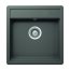 Schock Mono N-100S Zlewozmywak granitowy jednokomorowy 49x51 cm Cristadur silverstone MONN100SSIL - zdjęcie 1