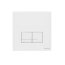 Schwab Arte Duo Przycisk WC szklany biały 4060420201 - zdjęcie 1