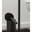 Sealskin Brix Stojak na papier toaletowy ze szczotką do WC, czarny mat 362473619 - zdjęcie 2