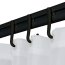 Sealskin Easy Roll Drążek do zasłony prysznicowej czarny 800128 - zdjęcie 6