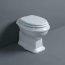 Simas Arcade Muszla klozetowa miska WC stojąca 36,5x47 cm, biała AR811 - zdjęcie 1