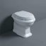 Simas Arcade Muszla klozetowa miska WC stojąca 36,5x55 cm, biała AR801 - zdjęcie 1