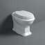 Simas Arcade Muszla klozetowa miska WC stojąca 37x51 cm, biała AR891 - zdjęcie 3