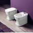 Simas Evolution Muszla klozetowa miska WC stojąca 37x54 cm, biała EVO01 - zdjęcie 3
