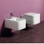 Simas Flow Muszla klozetowa miska WC podwieszana 36x50 cm, biała FL63 - zdjęcie 2