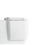 Simas Flow Muszla klozetowa miska WC stojąca 35,5x49,5 cm, biała FL61 - zdjęcie 1
