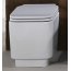 Simas Flow Muszla klozetowa miska WC stojąca 35,5x49,5 cm, biała FL61 - zdjęcie 6