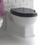 Simas Londra Muszla klozetowa miska WC podwieszana 51,5x36,5 cm, biała LO918 - zdjęcie 3