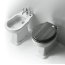 Simas Londra Muszla klozetowa miska WC stojąca 36,5x50,5 cm, biała LO901 - zdjęcie 1