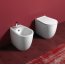 Simas Vignoni Toaleta WC stojąca 56x36,5x42 cm Rimless bez kołnierza, biała VI01 - zdjęcie 4