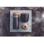 Skeppshult Walnut Żeliwny młynek do przypraw 5,5x5,5x15 cm, czarny/brązowy 0074 - zdjęcie 5