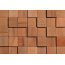 Stegu Cube 1 Panel drewniany 34,5x34,5 cm, brązowy - zdjęcie 1