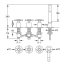 Steinberg 250 Bateria wannowo-prysznicowa 4-otworowa chrom 2502480 - zdjęcie 2