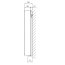 Stelrad Vertex Plan Typ 22 Grzejnik dekoracyjny 180x40cm biały RAL9016 GR-ST-VP22/180/040 - zdjęcie 2