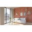 Stones Oxford 3 Kamień dekoracyjny gipsowy 21x6,3 cm czerwony - zdjęcie 2