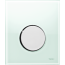 Tece Loop Przycisk spłukujący do pisuaru szklany, szkło zielone, przyciski chrom połysk 9242653 - zdjęcie 1