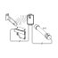 Tece Planus Mechanizm przycisku radiowy 6 V 9240354 - zdjęcie 2