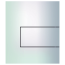 Tece Square Przycisk spłukujący do pisuaru metalowy, biały 9242812 - zdjęcie 1